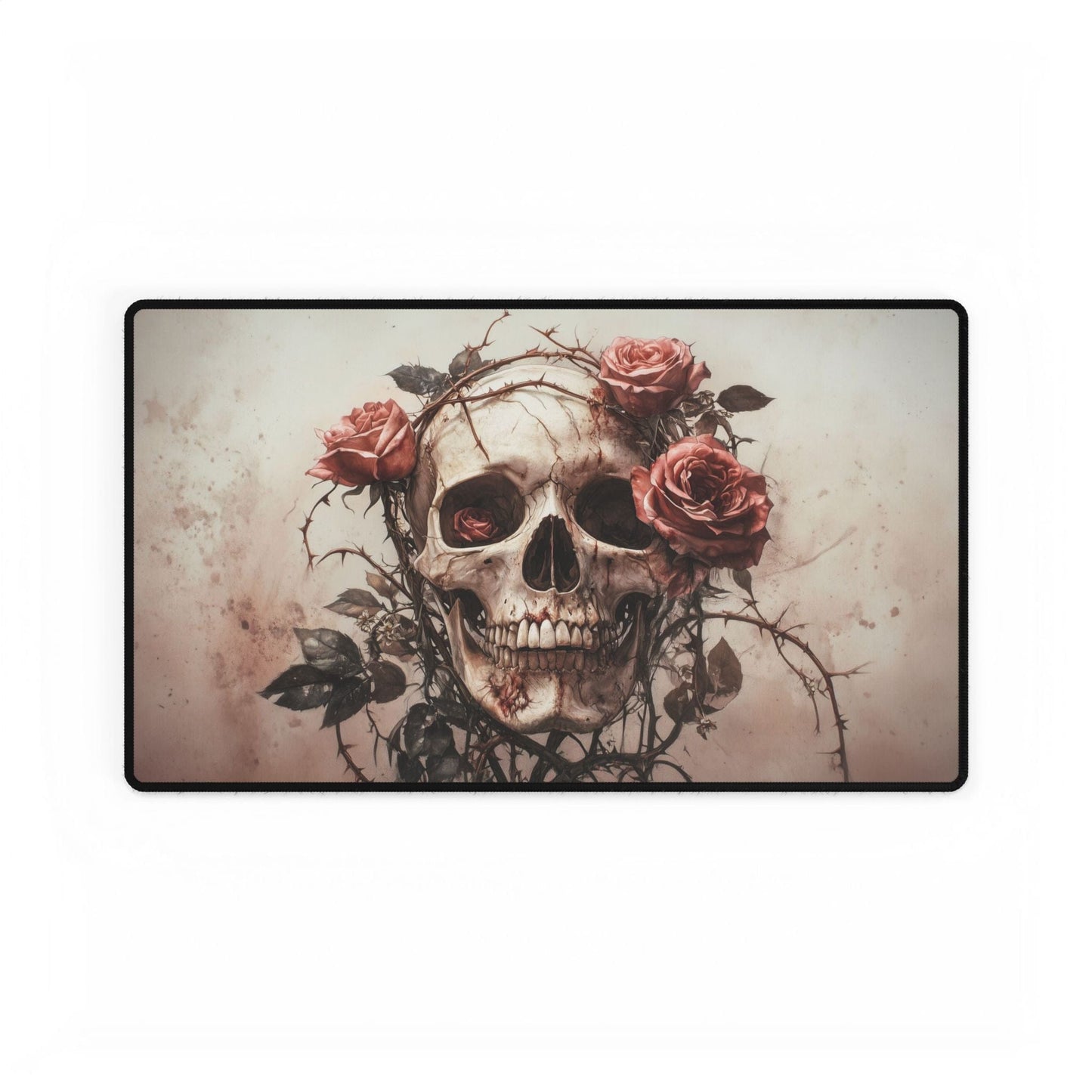Skull & Roses Desk Mat