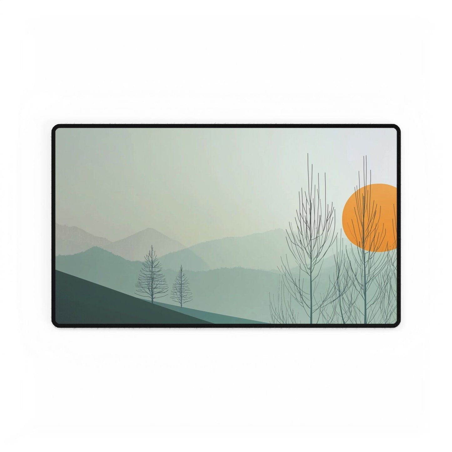 Serene Landscape Desk Mat