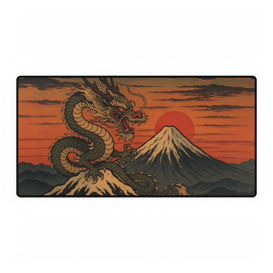 Ukiyo-e Mountain Dragon Desk Mat