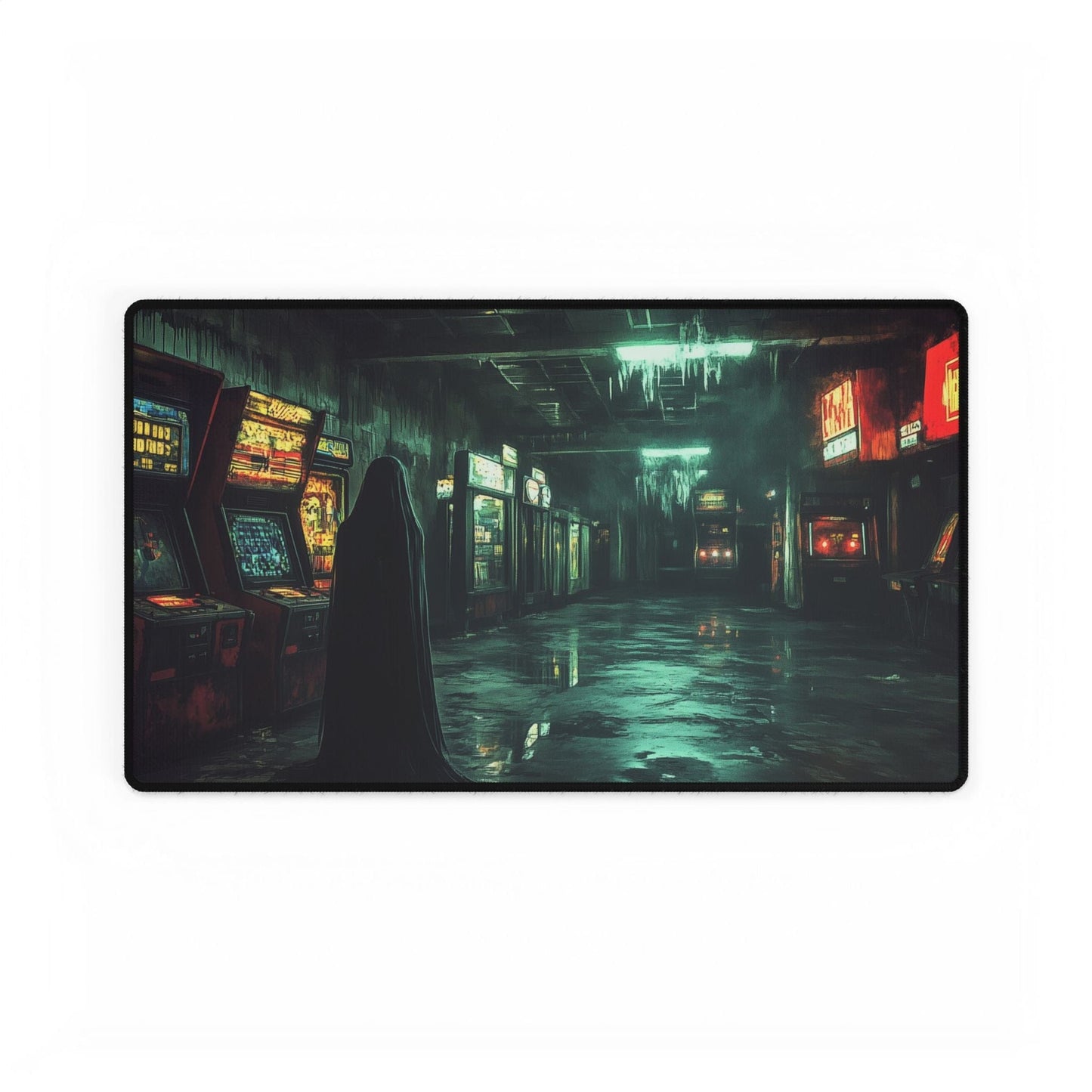 Haunted Arcade Desk Mat