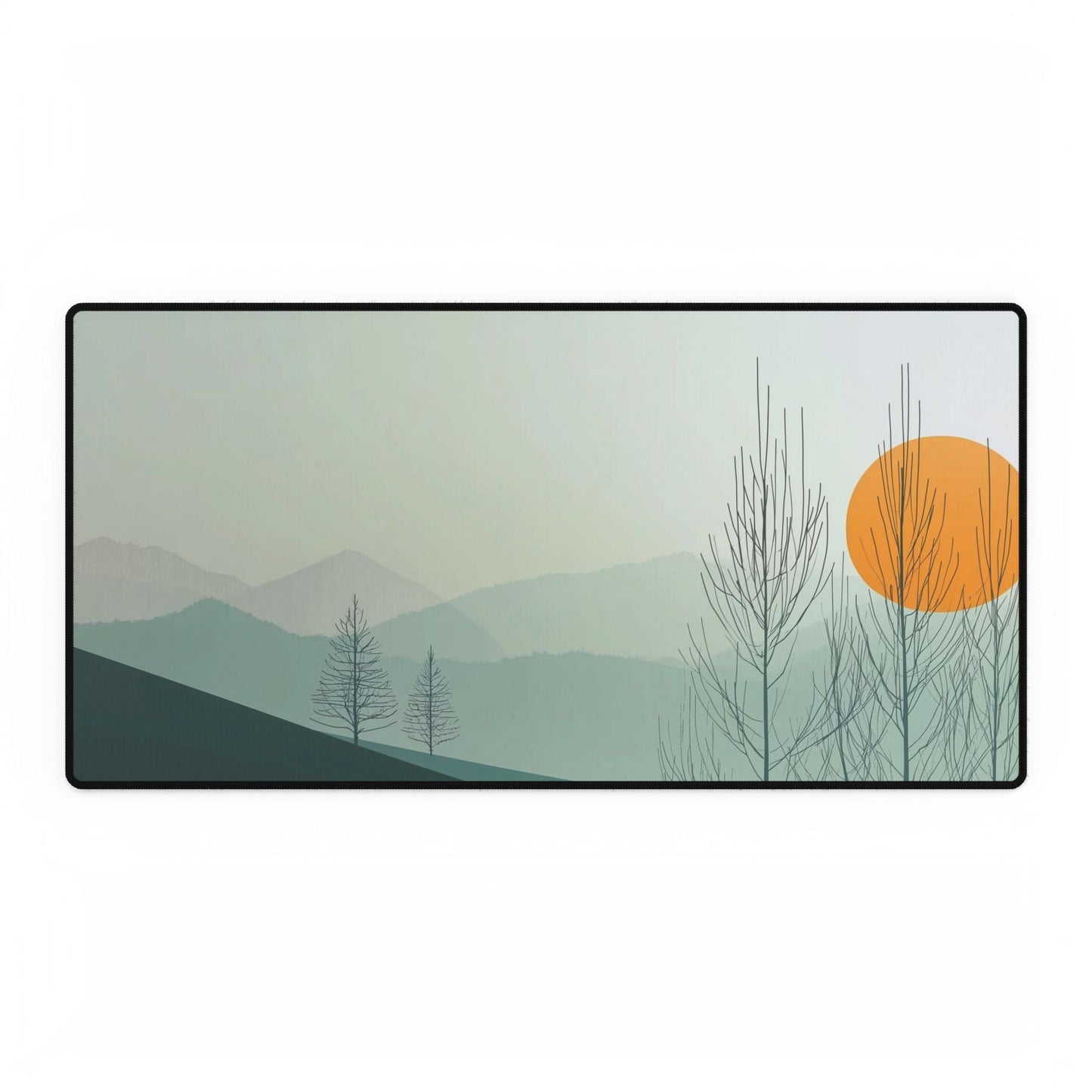 Serene Landscape Desk Mat