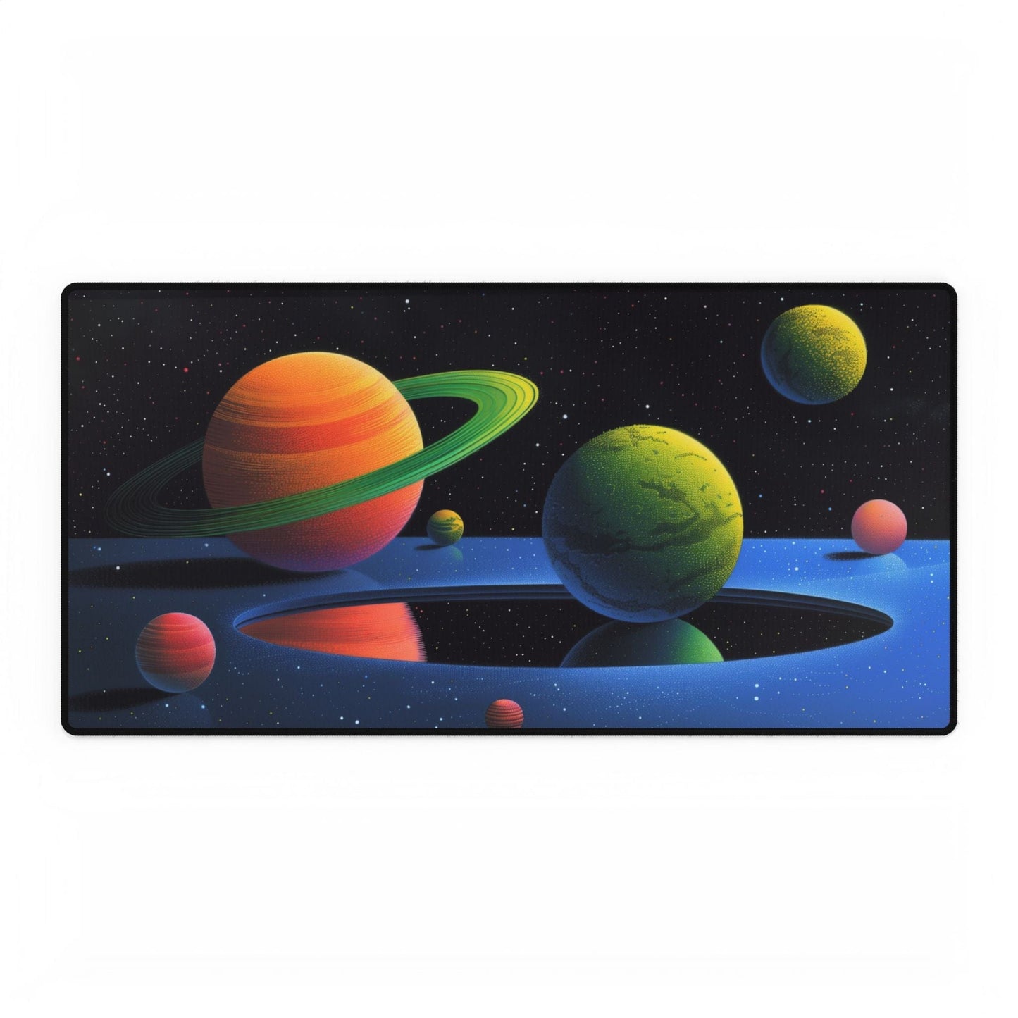 Abstract Planetary Desk Mat