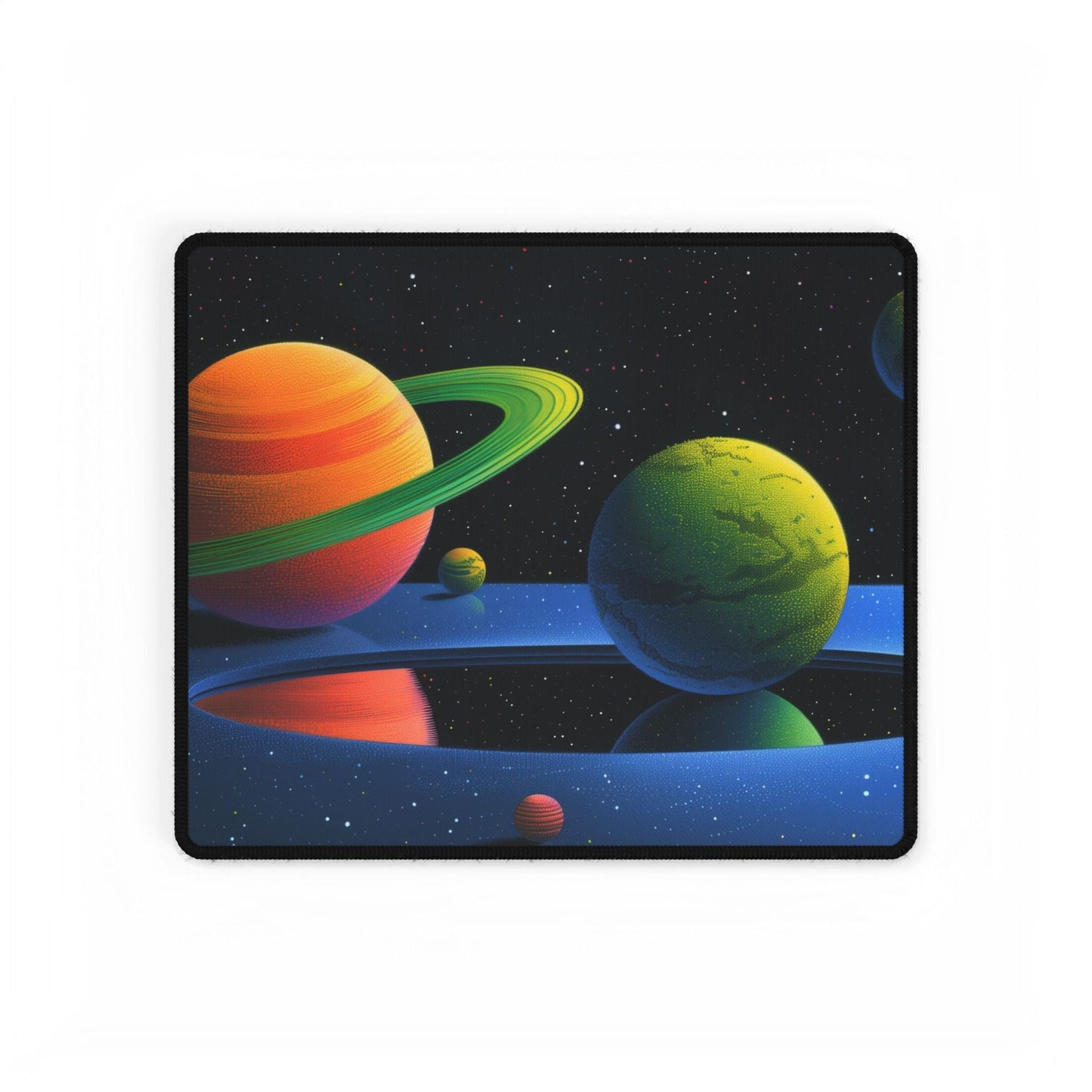 Abstract Planetary Desk Mat