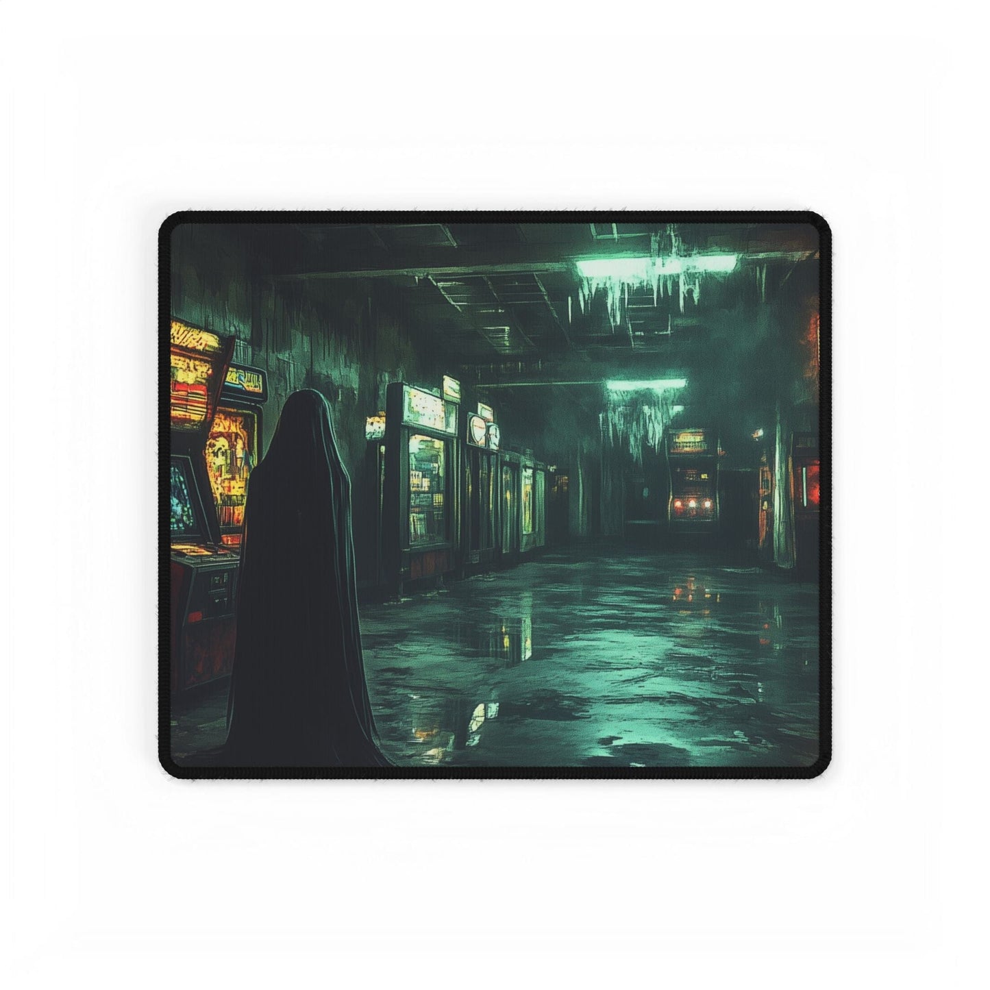 Haunted Arcade Desk Mat