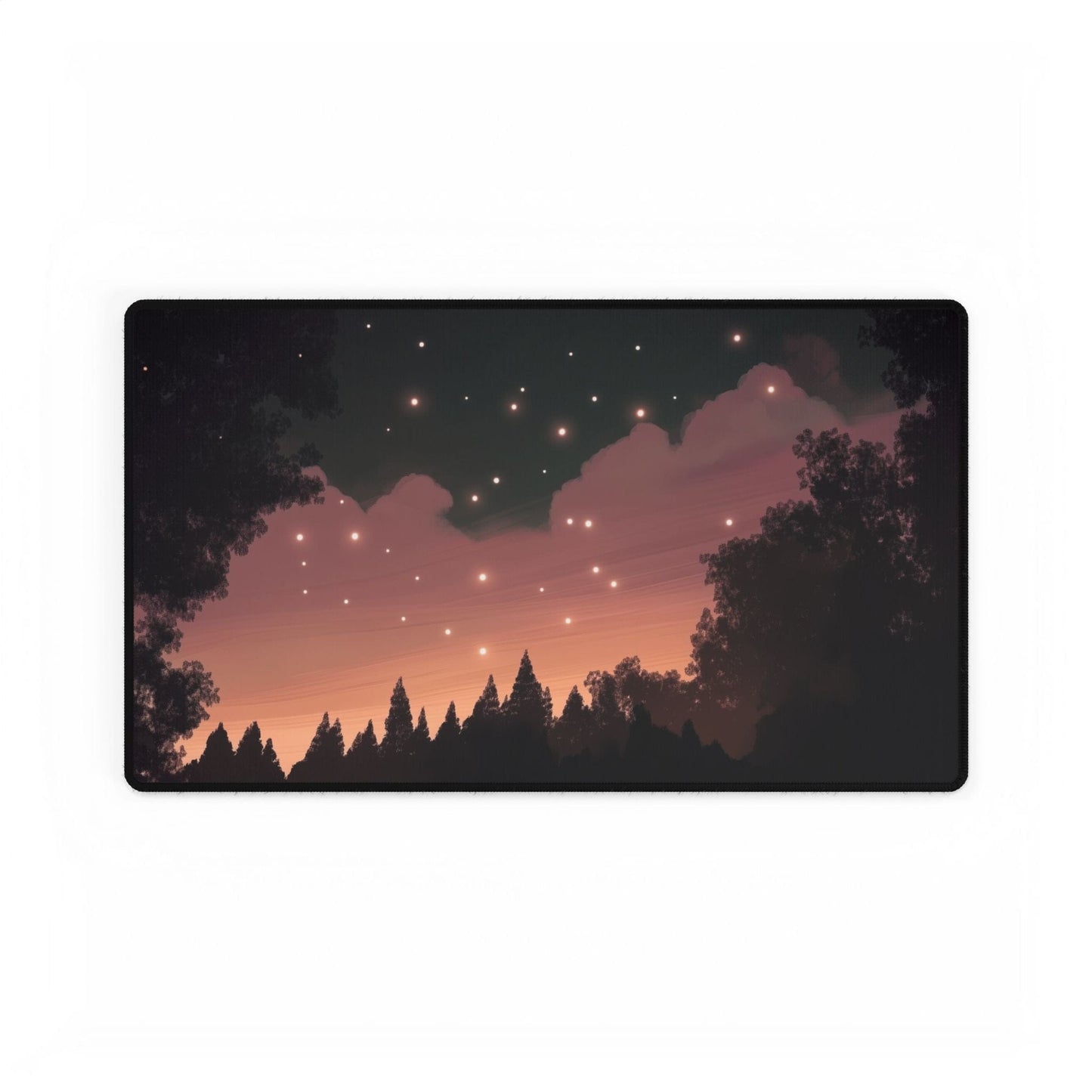 Night Sky Desk Mat