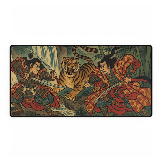 Japanese Samurai Art Desk Mat