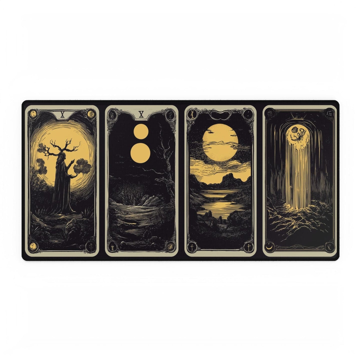 Mystical Tarot Art Desk Mat