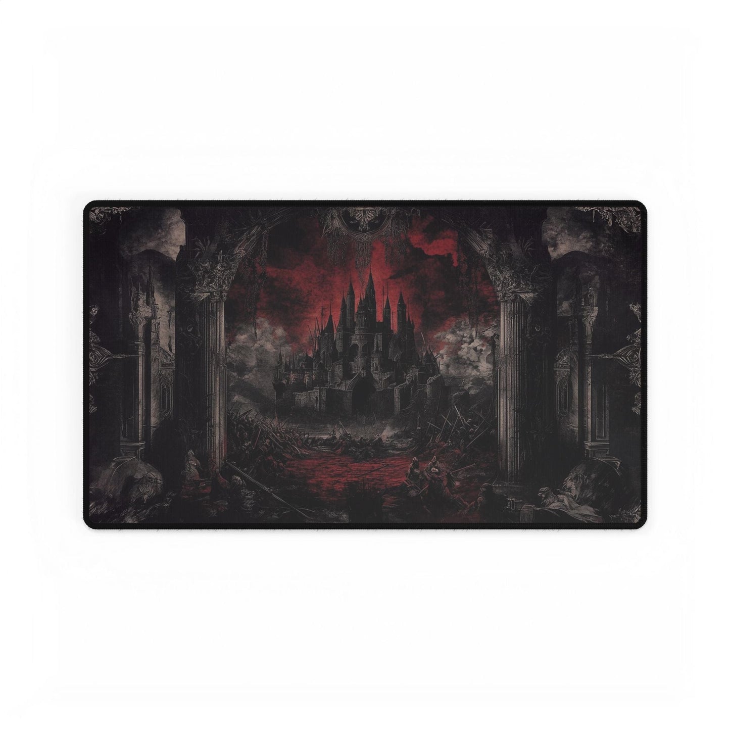 Dark Castle Tapestry Desk Mat
