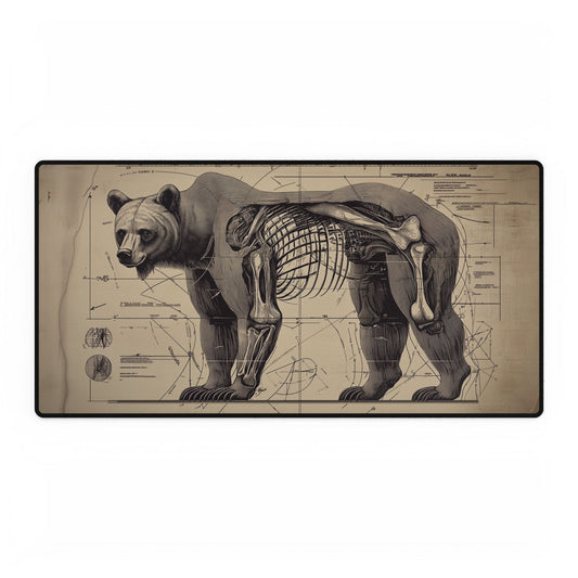 Bear Anatomy Desk Mat