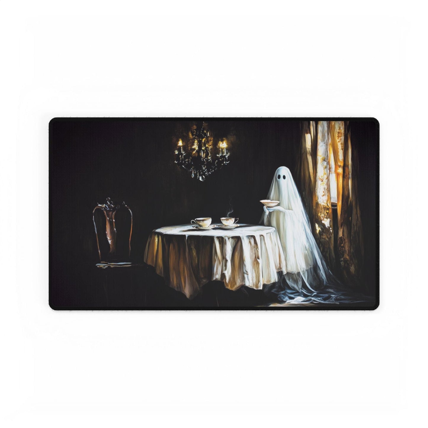 Ghostly Tea Desk Mat