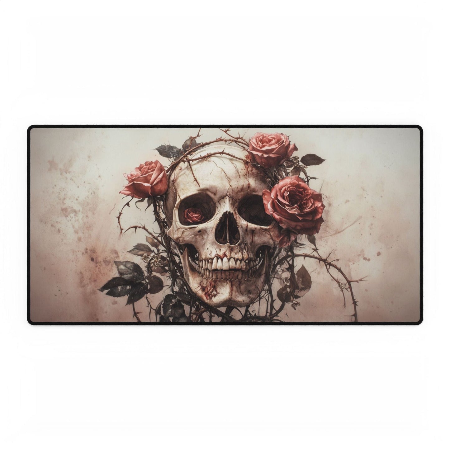 Skull & Roses Desk Mat
