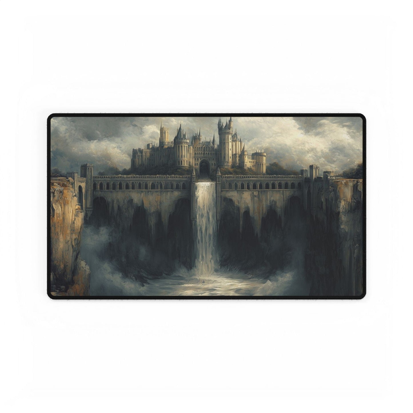 Castle & Waterfall Desk Mat