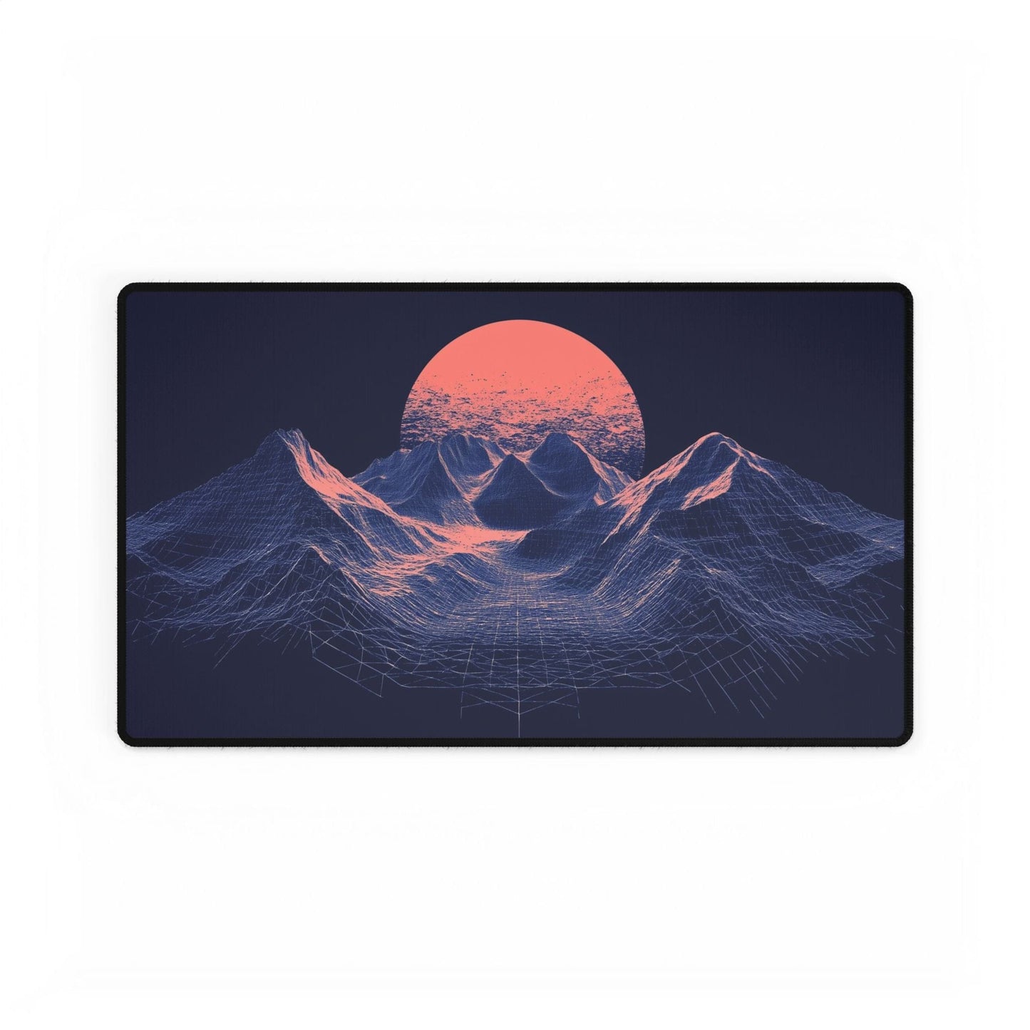 Geometric Mountain Desk Mat