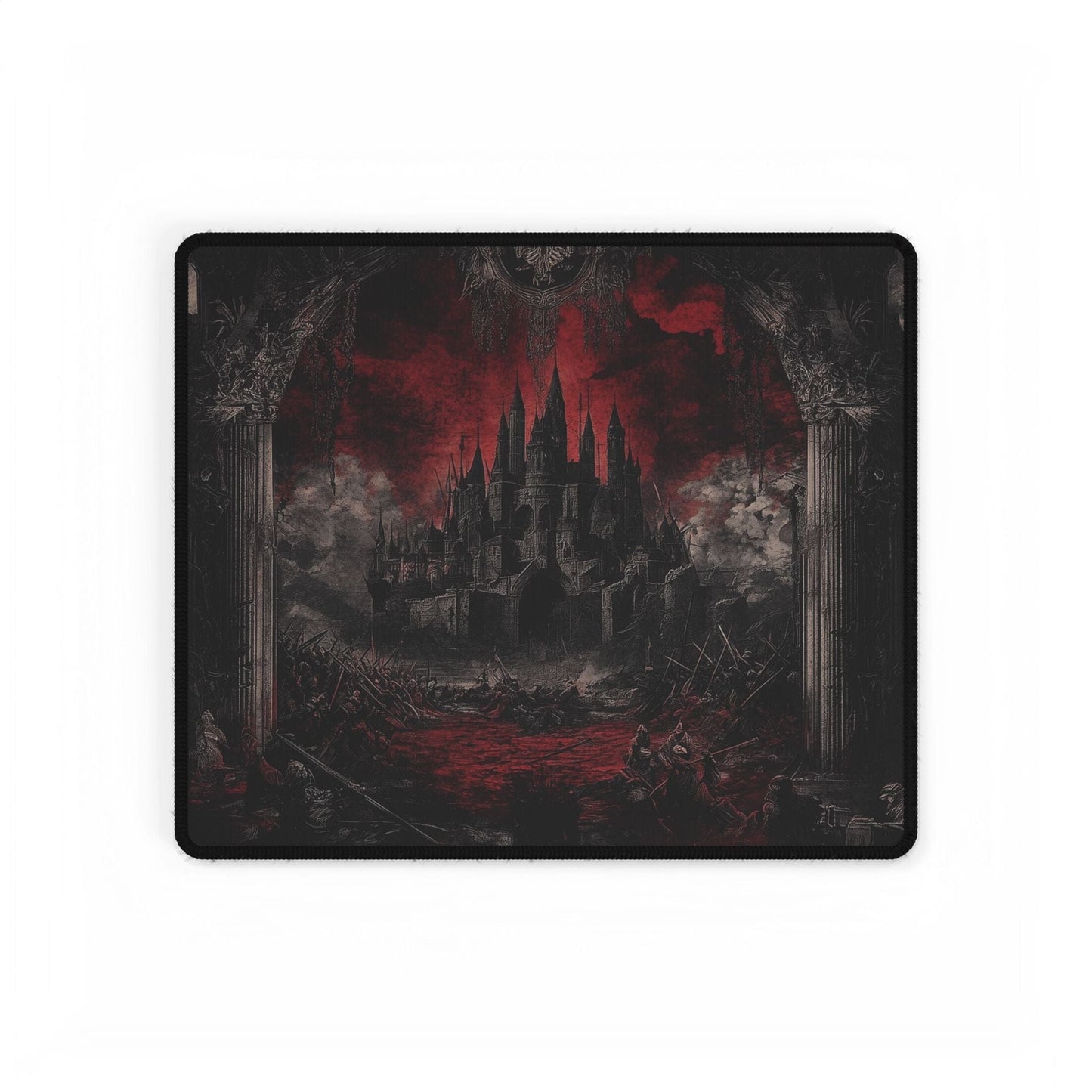 Dark Castle Tapestry Desk Mat