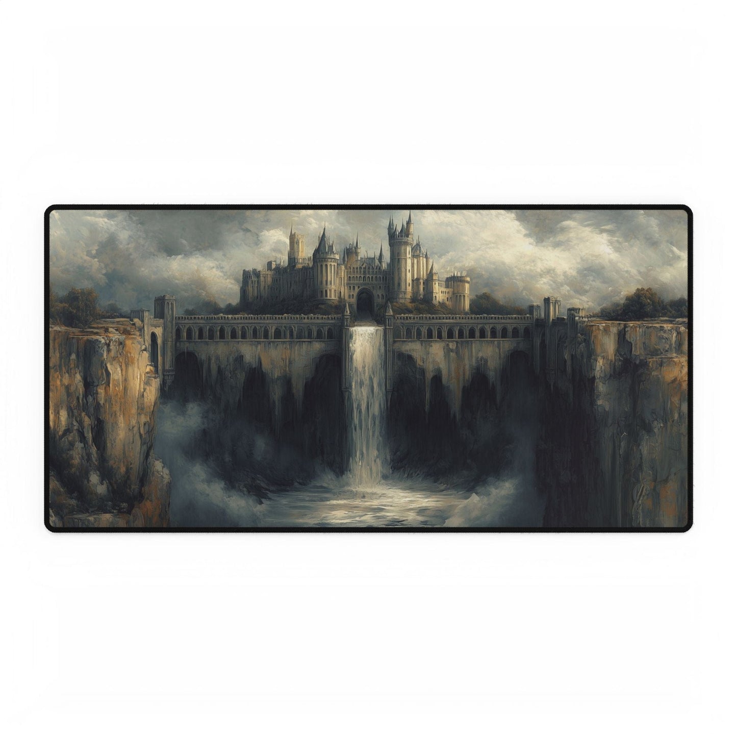 Castle & Waterfall Desk Mat