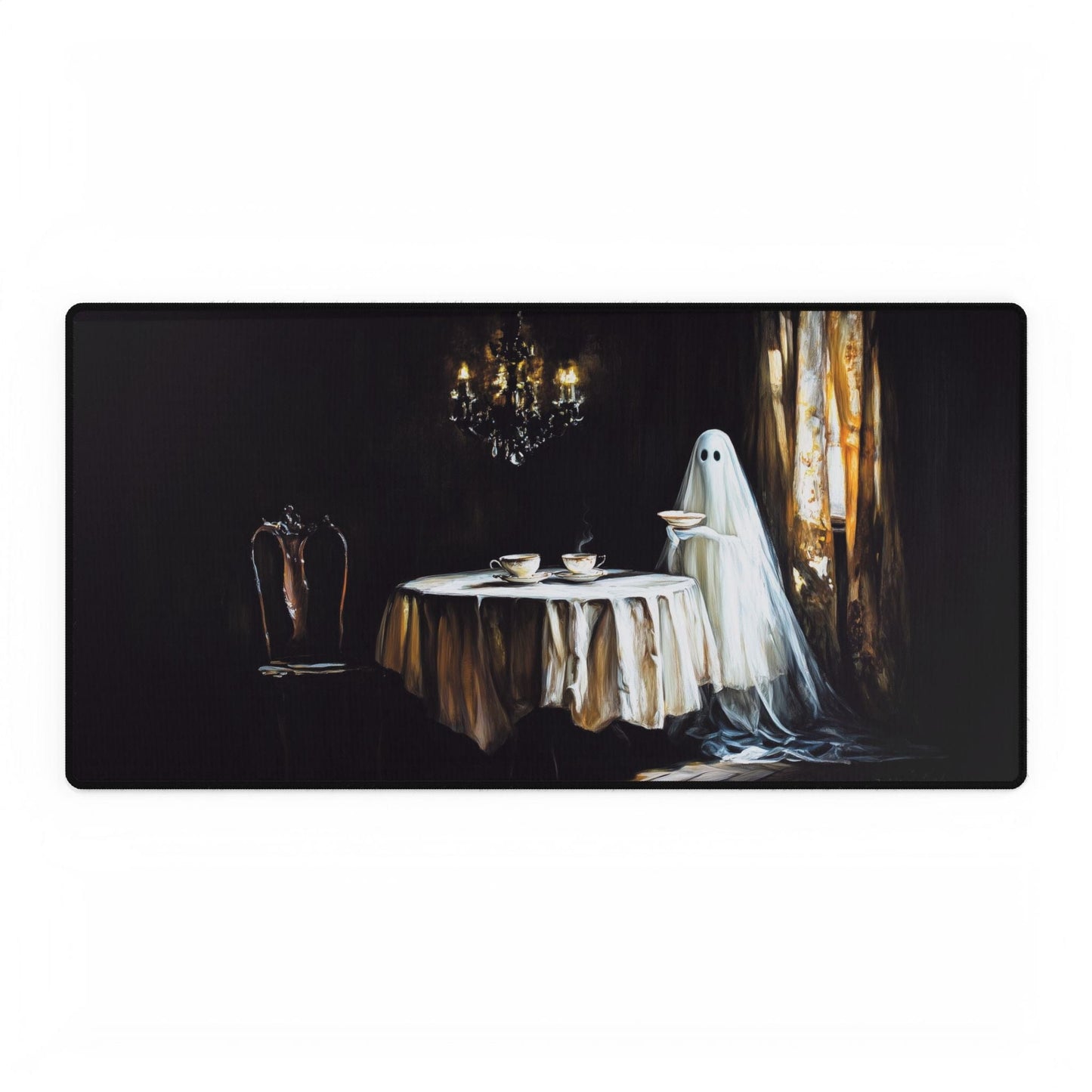 Ghostly Tea Desk Mat