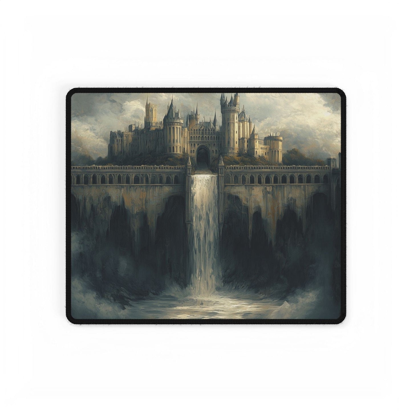 Castle & Waterfall Desk Mat
