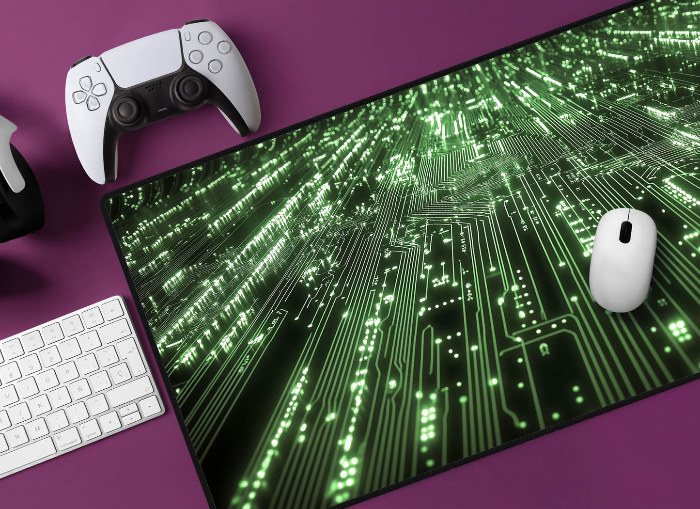 Circuit Board Desk Mat