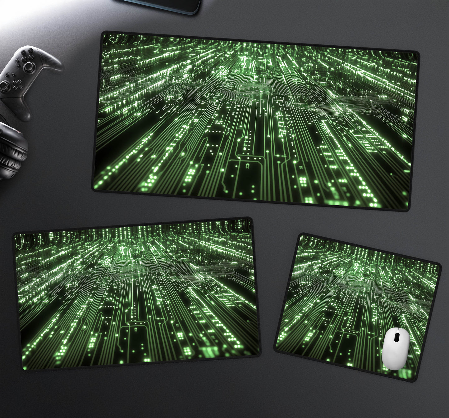 Circuit Board Desk Mat