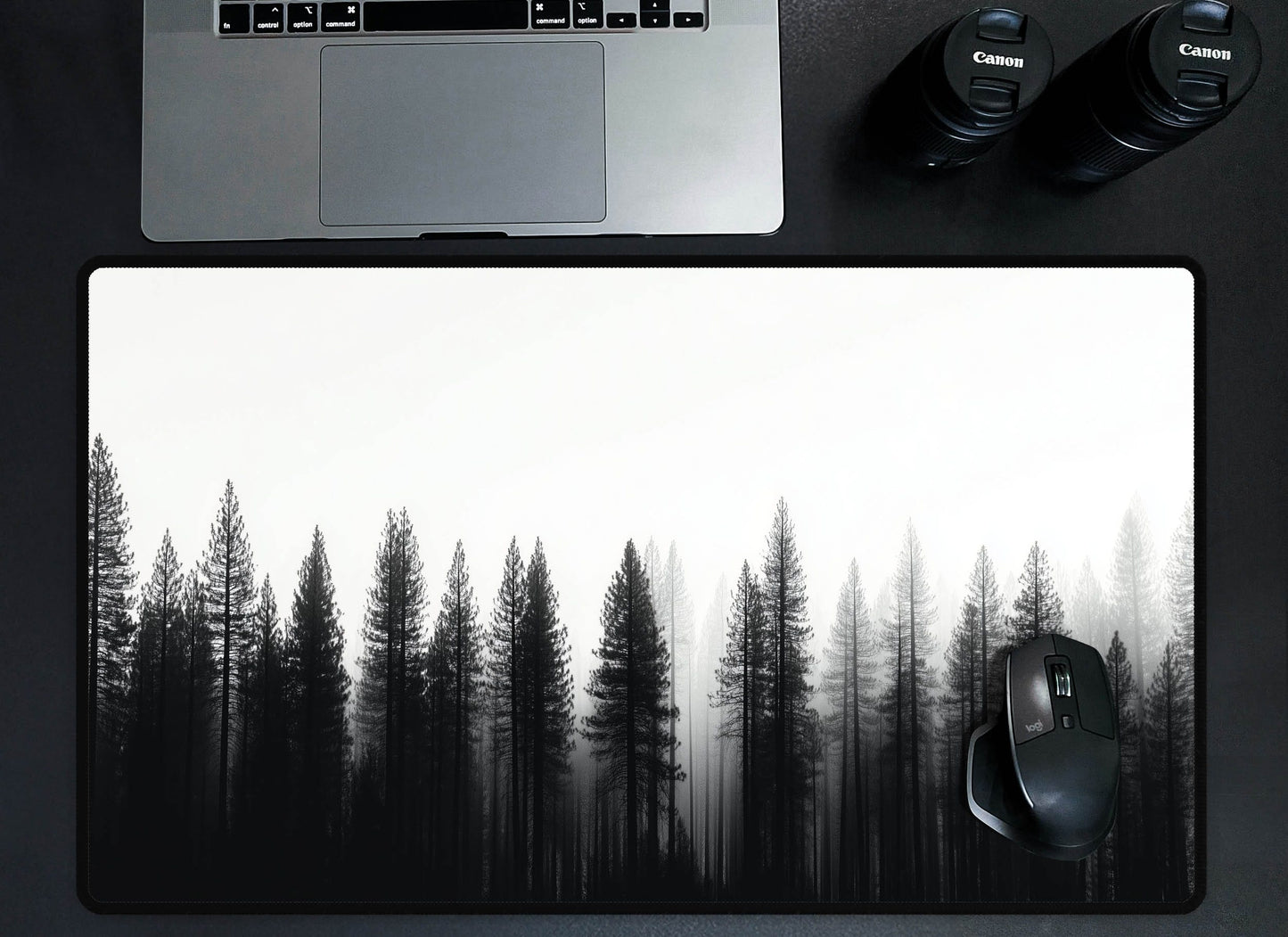 Misty Forest Desk Mat