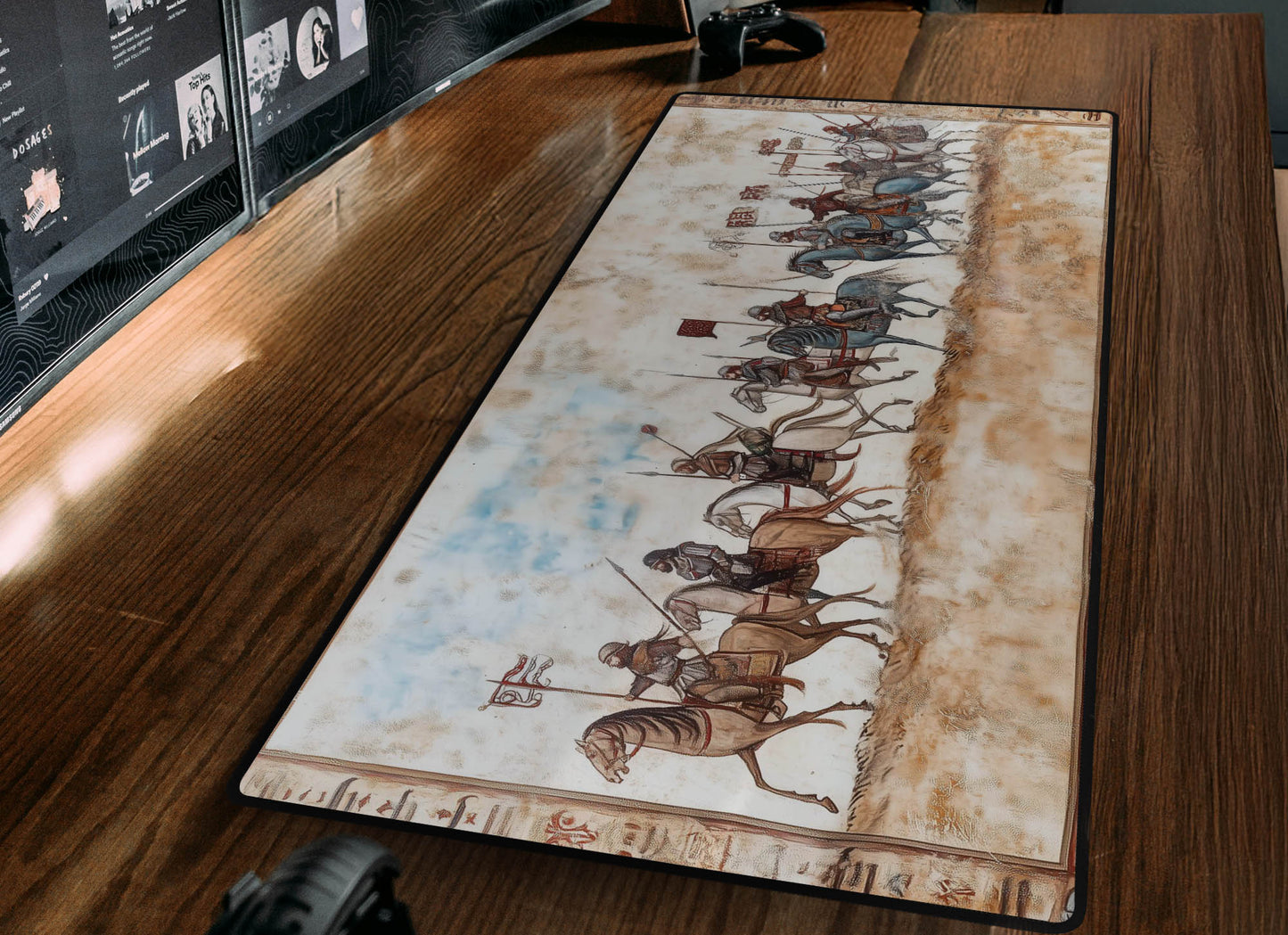 Historical Medieval Tapestry Desk Mat
