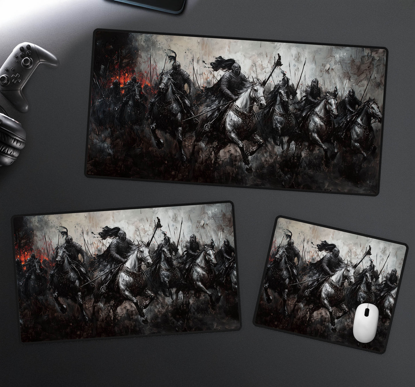 Medieval Cavalry Desk Mat