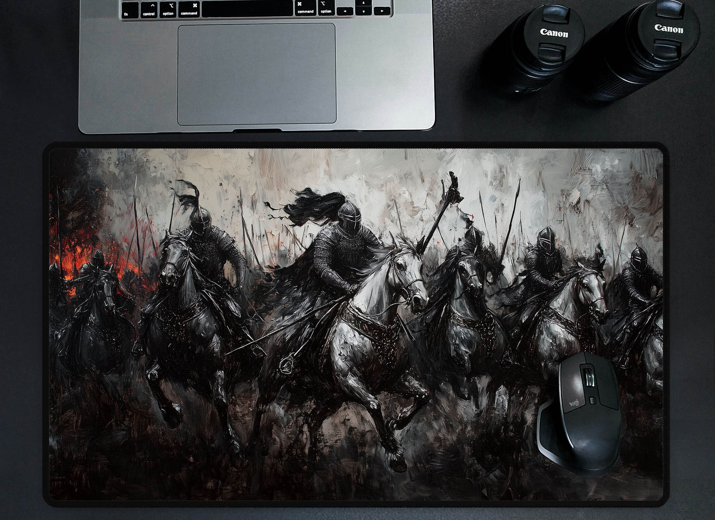 Medieval Cavalry Desk Mat