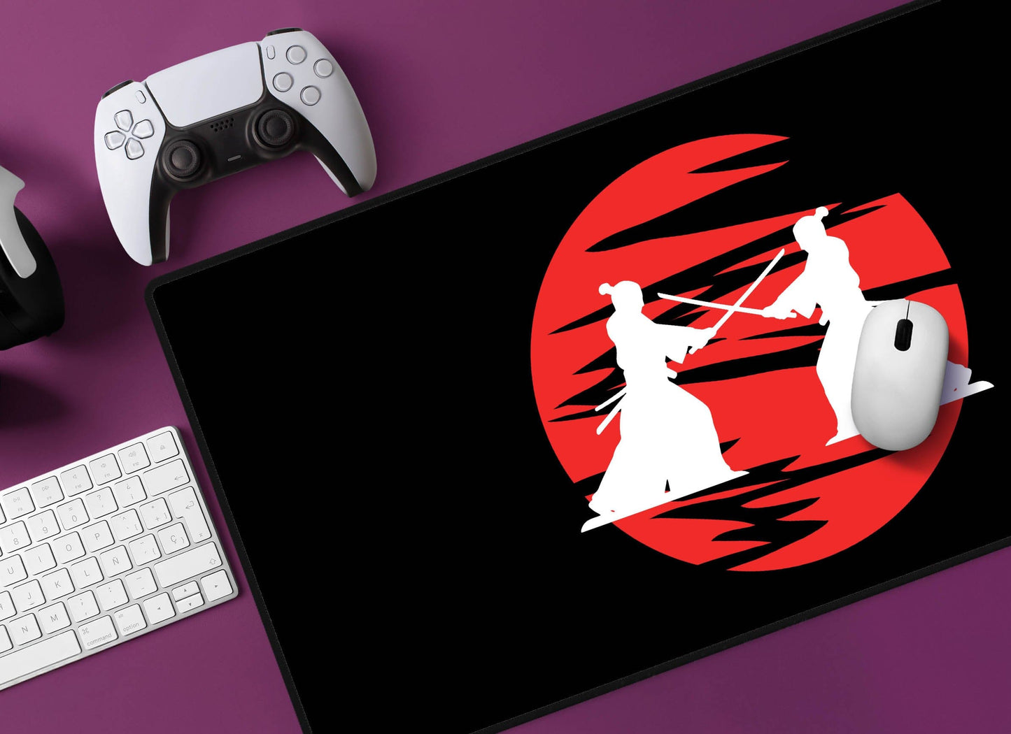Samurai Duel Desk Mat