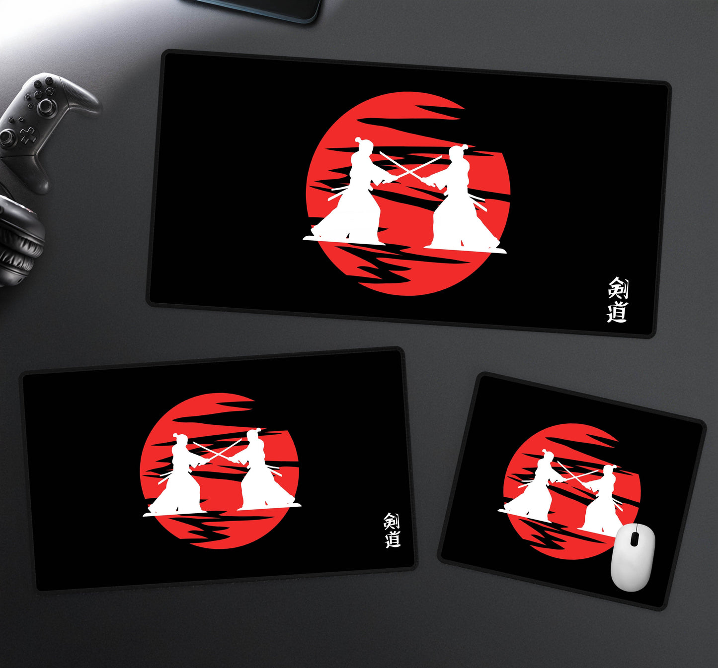 Samurai Duel Desk Mat