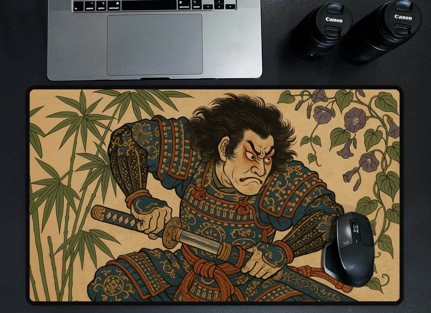 Samurai Warrior Desk Mat