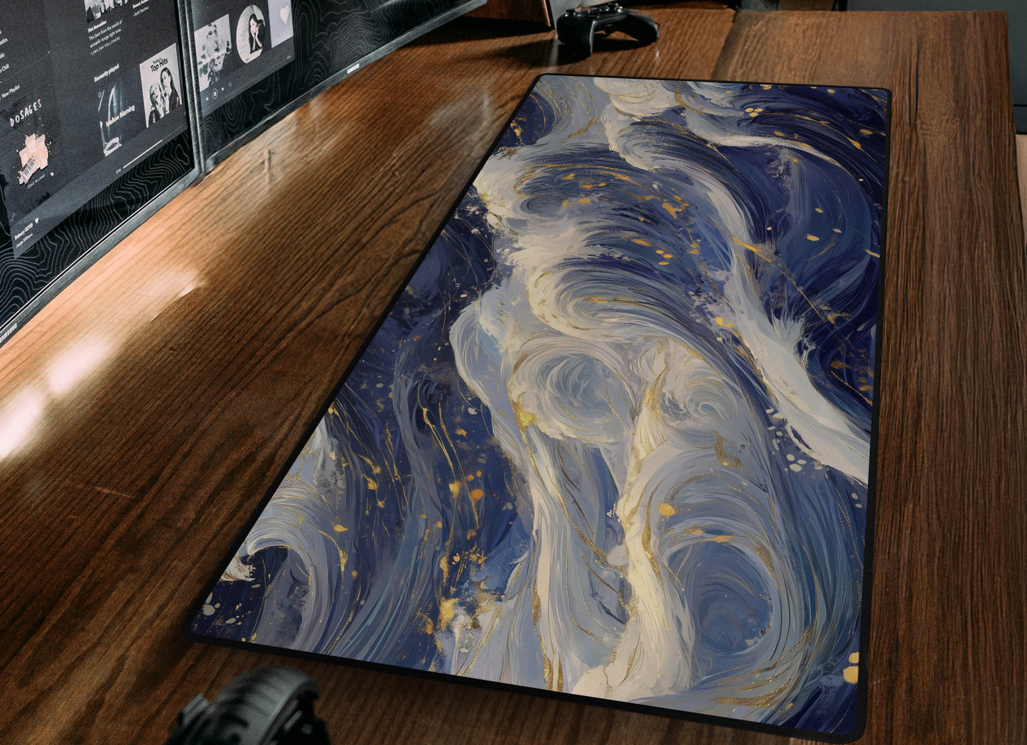 Ocean Waves Desk Mat