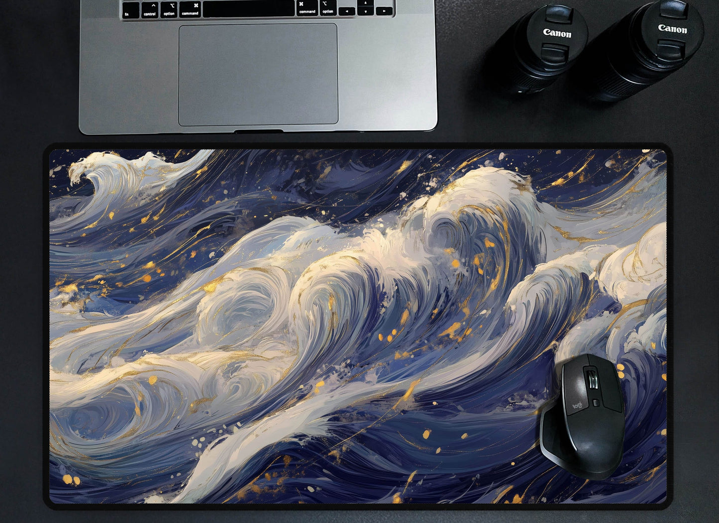 Ocean Waves Desk Mat