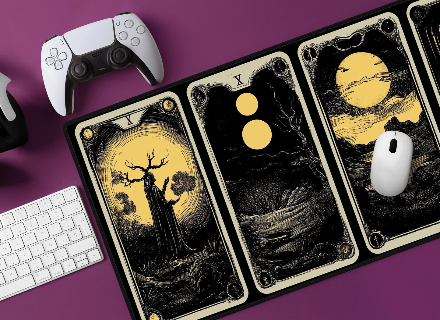 Mystical Tarot Art Desk Mat