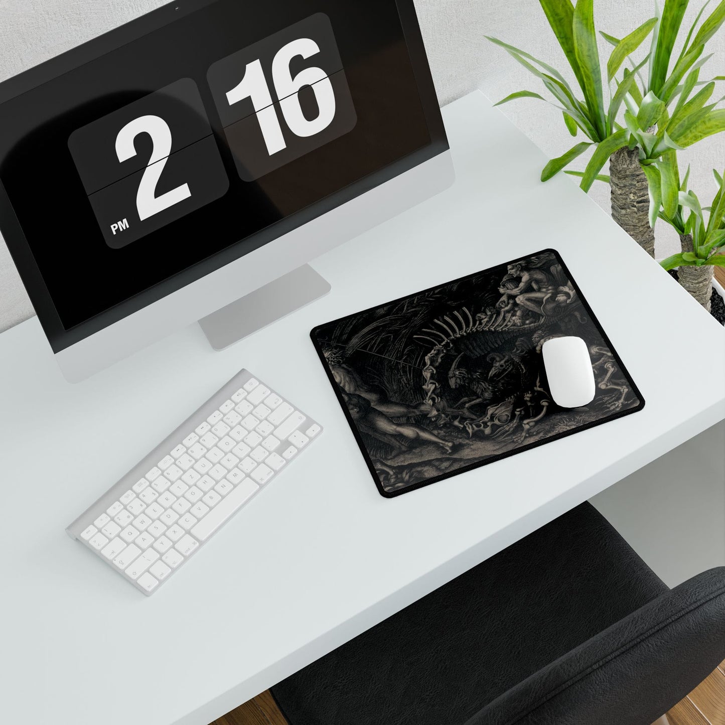 Surreal Mythological Art Desk Mat | Inspired Themes and Figures | XL Mouse Matt | Accessories For Home & Office