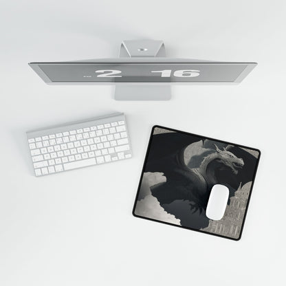 Majestic Dragon Art Desk Mat | Intricate Design | XL Mouse Matt | Accessories For Home & Office