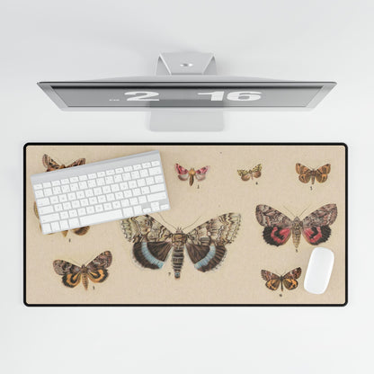 Vintage Moth Desk Mat