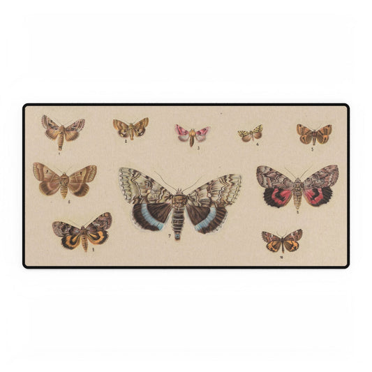 Vintage Moth Desk Mat