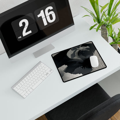 Majestic Dragon Art Desk Mat | Intricate Design | XL Mouse Matt | Accessories For Home & Office