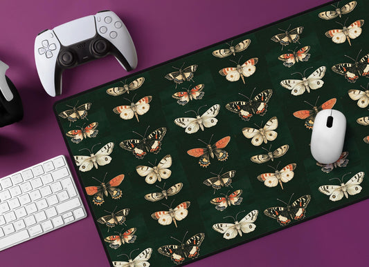 Butterfly Desk Mat | Alternative Office Decor | Multiple Size Options