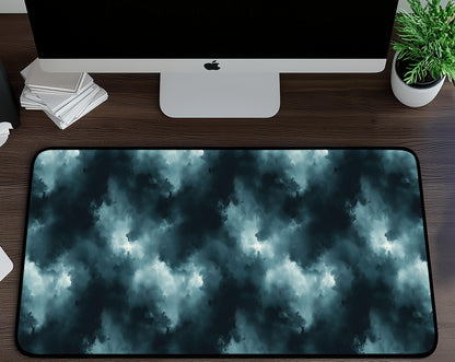 Dark Cloud Desk Mat | Alternative Office Decor | Multiple Size Options