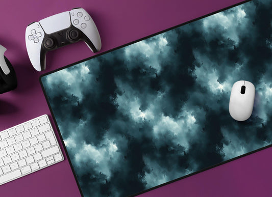 Dark Cloud Desk Mat | Alternative Office Decor | Multiple Size Options