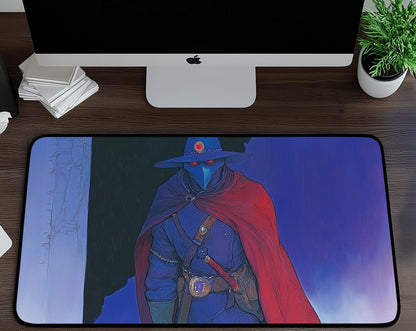 Fantasy Character Desk Mat | Alternative Office Decor | Multiple Size Options