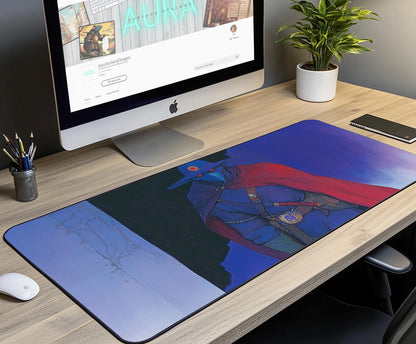 Fantasy Character Desk Mat | Alternative Office Decor | Multiple Size Options