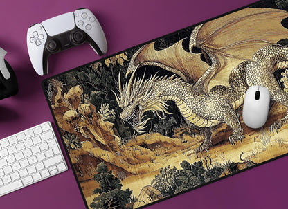 Dragon Tapestry Desk Mat