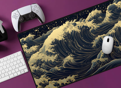 Ocean Waves Desk Mat