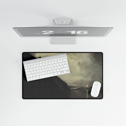 Moody Landscape Desk Mat | Abstract Art Decor | XL Mouse Matt | Accessories For Home & Office