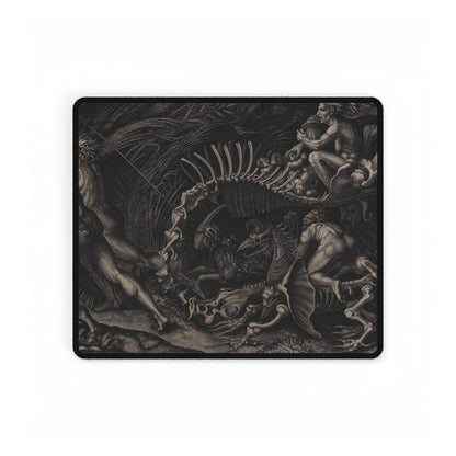 Surreal Mythological Art Desk Mat | Inspired Themes and Figures | XL Mouse Matt | Accessories For Home & Office