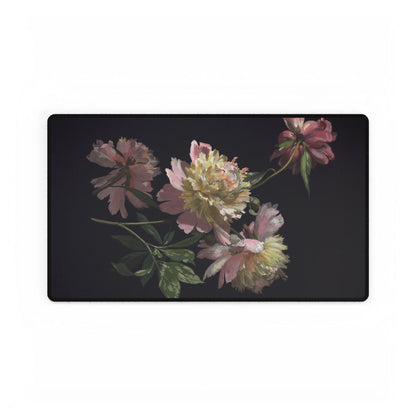 Elegant Floral Design Desk Mat | Perfect for Home Office Decor | XL Mouse Matt | Accessories For Home & Office