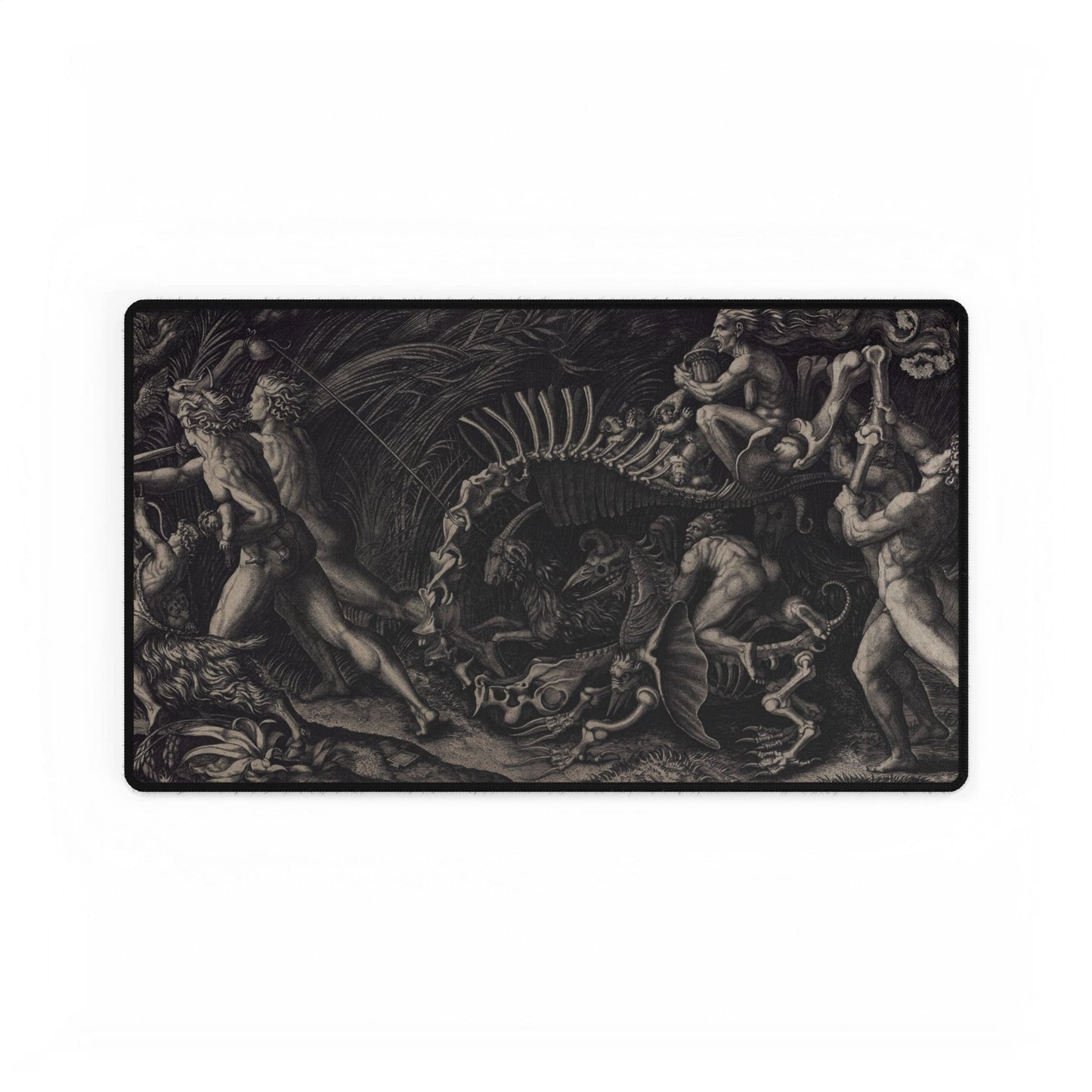 Surreal Mythological Art Desk Mat | Inspired Themes and Figures | XL Mouse Matt | Accessories For Home & Office