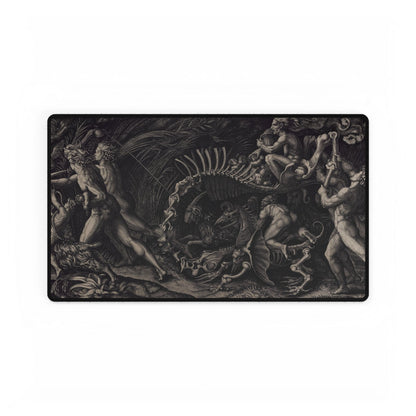 Surreal Mythological Art Desk Mat | Inspired Themes and Figures | XL Mouse Matt | Accessories For Home & Office